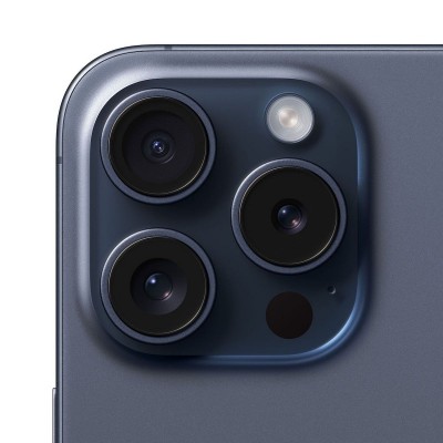Apple iPhone 15 Pro 5G (8GB/256GB) Blue Titanium NEW Open Box 100% Battery (07/01/25)